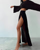 N&B SARA™ | CHIC SLIT TODELT SETT I LIN