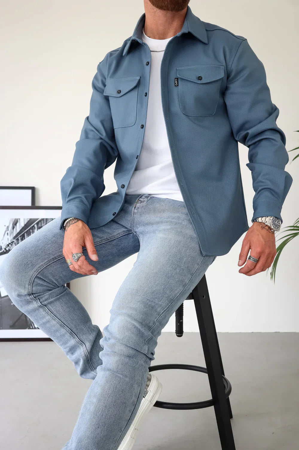N&B Marcus™ | Supreme Freizeit-Hemd