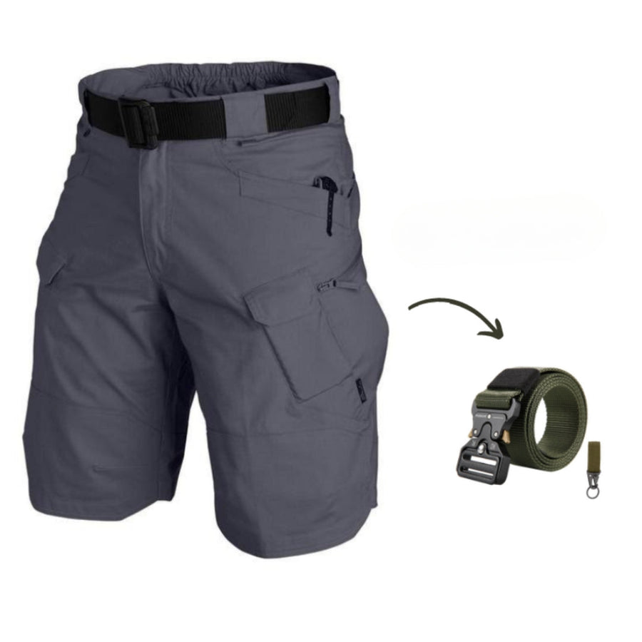 N&B DAMIAN™ | CARGOSHORTS MED 7 LOMMER OG GRATIS BELTE