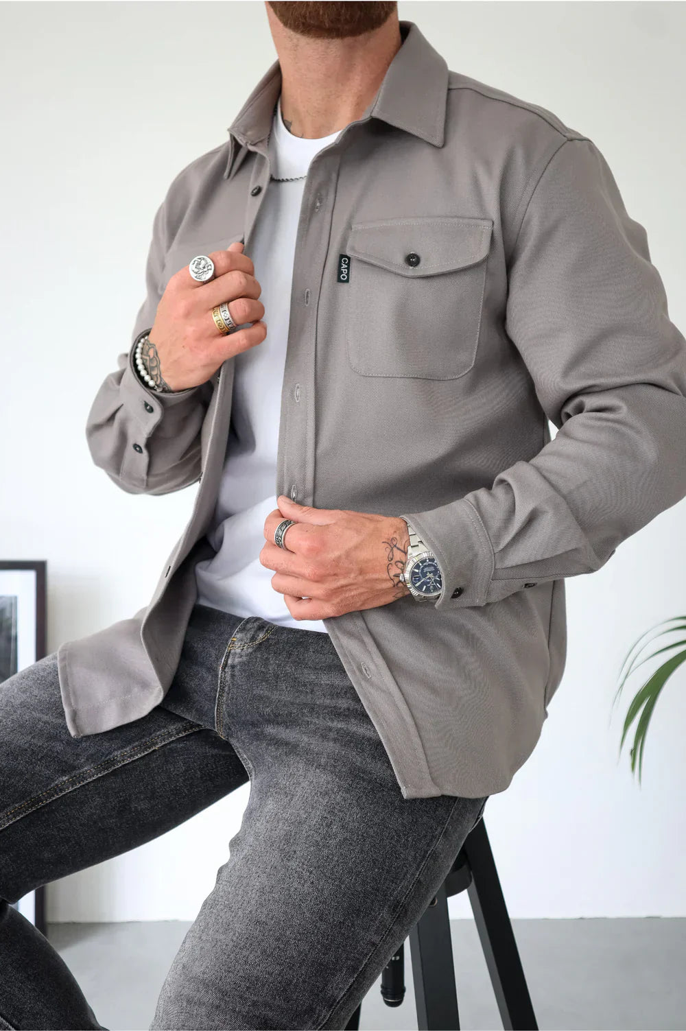 N&B Marcus™ | Supreme Freizeit-Hemd
