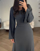 N&B ELEGANT™ | STRIKKET MAXIKJOLE