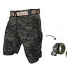 N&B DAMIAN™ | CARGOSHORTS MED 7 LOMMER OG GRATIS BELTE