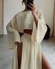 N&B SARA™ | CHIC SLIT TODELT SETT I LIN