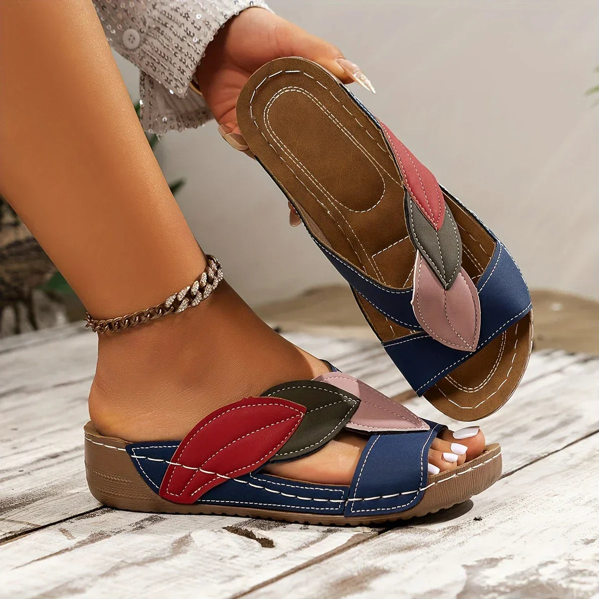 N&B™| Floriva SoftWalk-sandaler