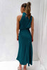 N&B™ Lydia™  | Lang kjole med halterneck