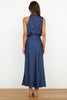 N&B™ Lydia™  | Lang kjole med halterneck