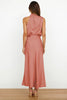 N&B™ Lydia™  | Lang kjole med halterneck