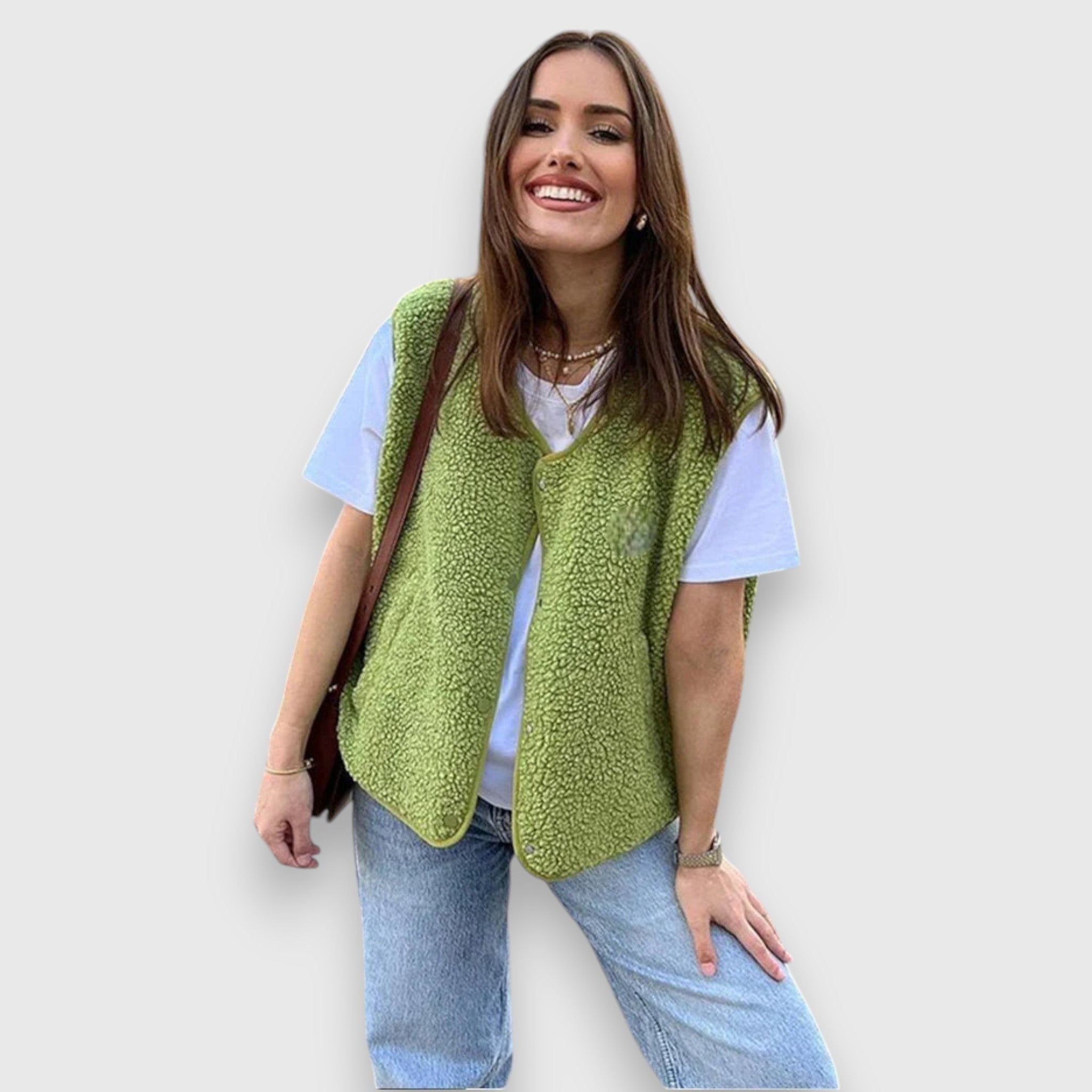 N&B MILENA™ | KUSCHELIGE FLEECEWESTE