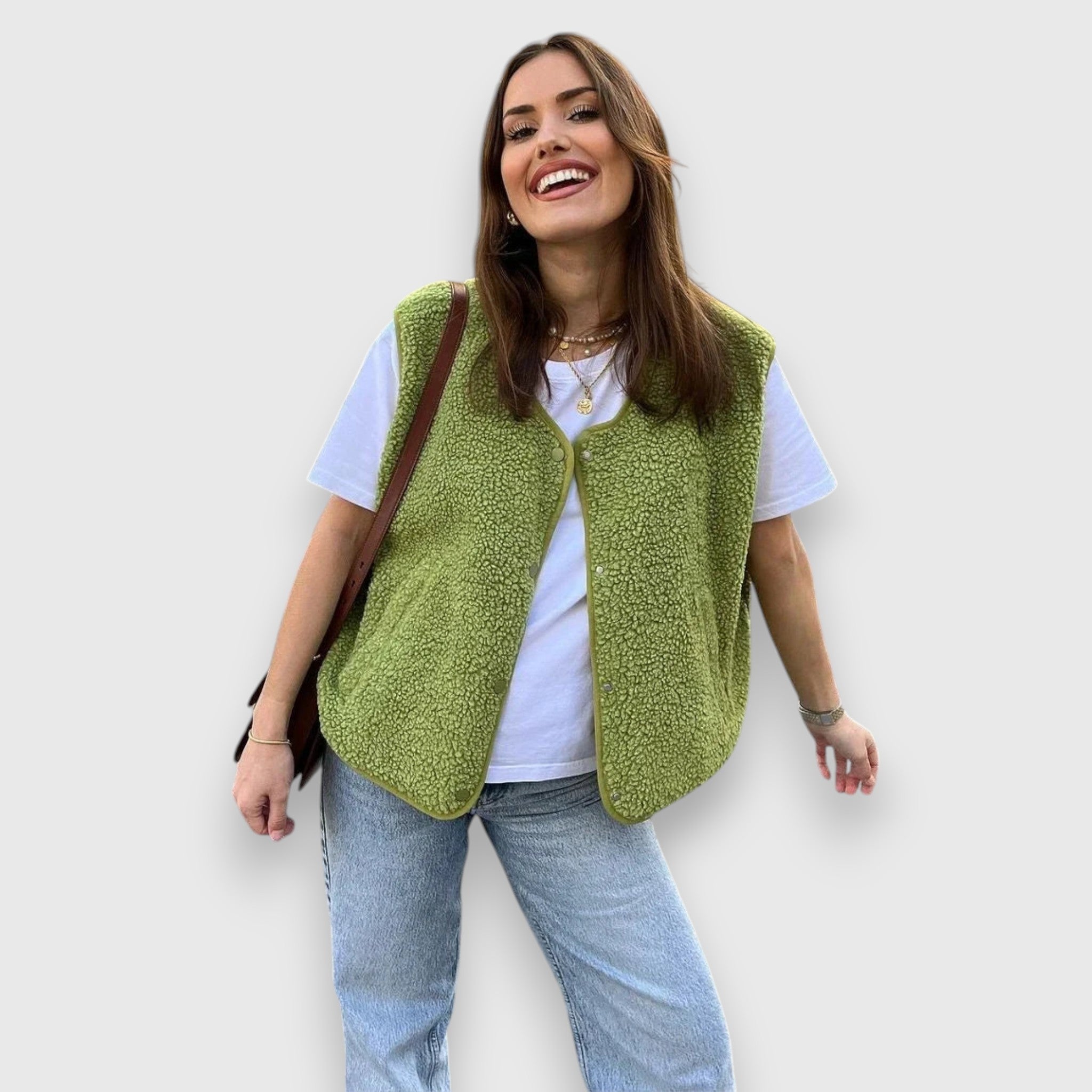N&B MILENA™ | KUSCHELIGE FLEECEWESTE