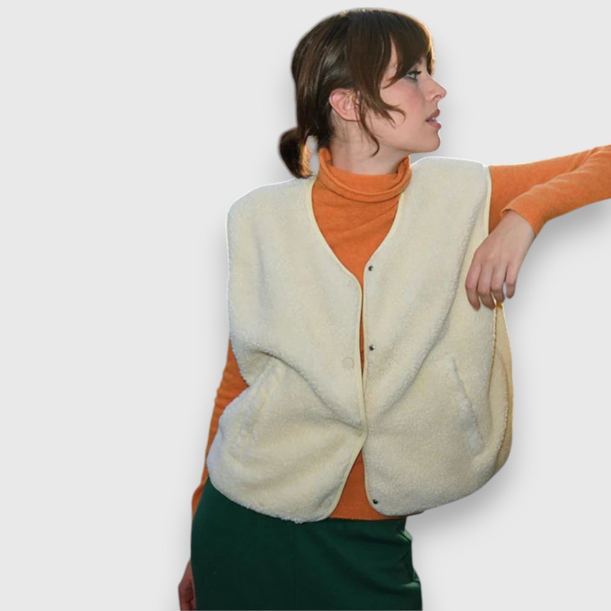 N&B MILENA™ | KUSCHELIGE FLEECEWESTE