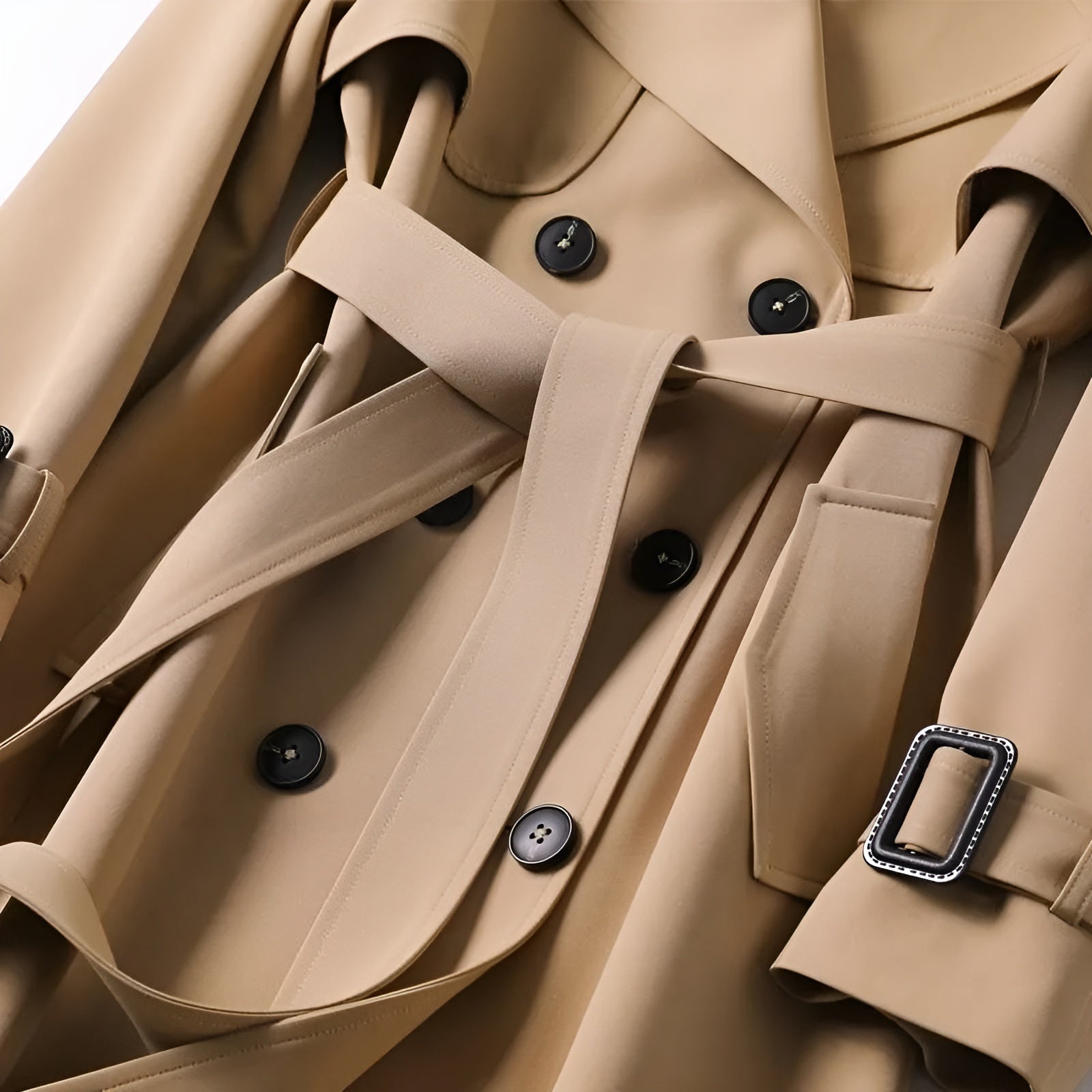 N&B VESPARA™ | ELEGANT TRENCHCOAT