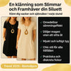 N&B ALMARA™| ELEGANT KJOLE MED DISKRET MAGEDEKNING
