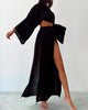 N&B SARA™ | CHIC SLIT TODELT SETT I LIN