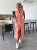N&B Ivy™ | Maxi Denim-kjole