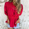 N&B Aukje™ | Chic bluse i Ibiza-stil