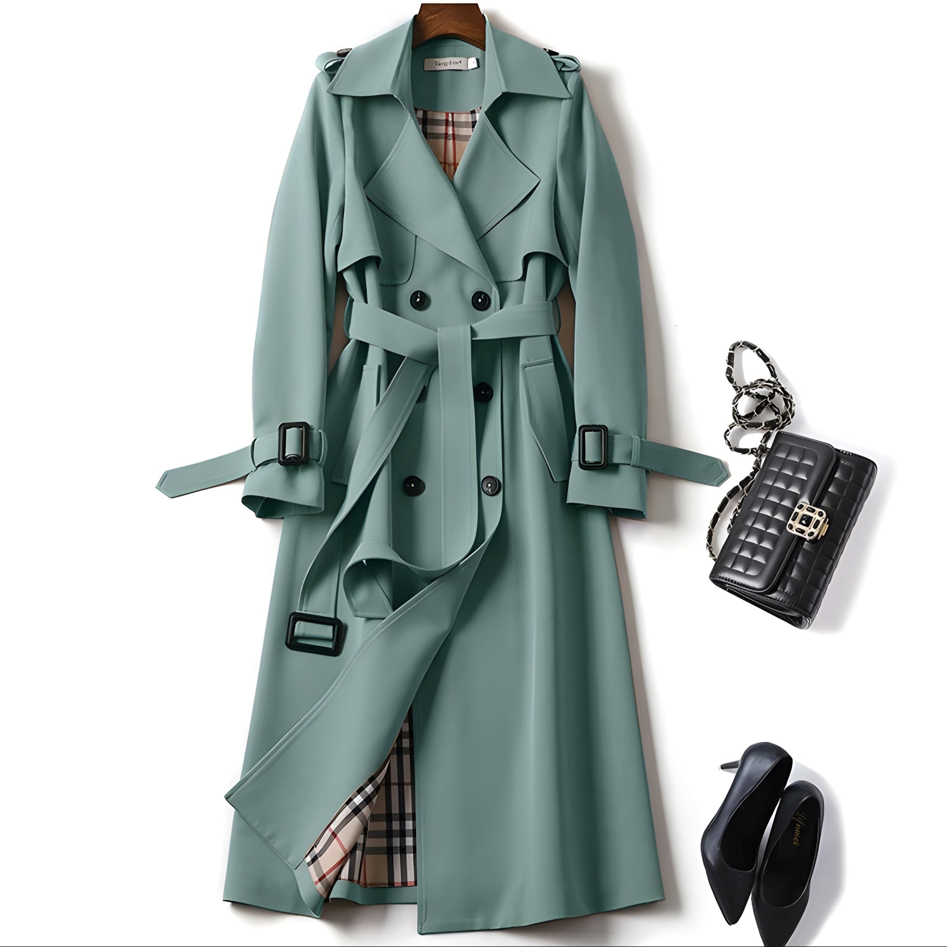N&B VESPARA™ | ELEGANT TRENCHCOAT